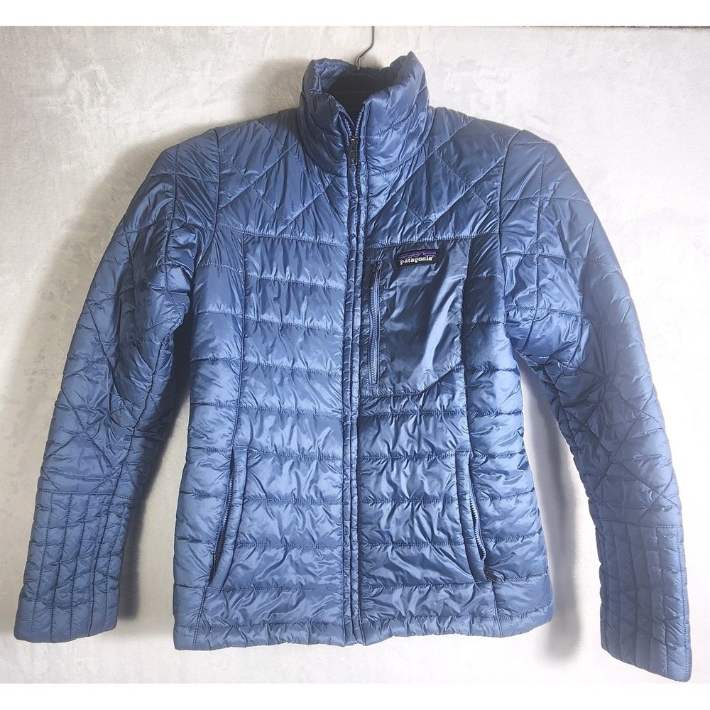Patagonia Nano Puff Insulated Jacket Current Blue Women's Small - Picture 2 of 11